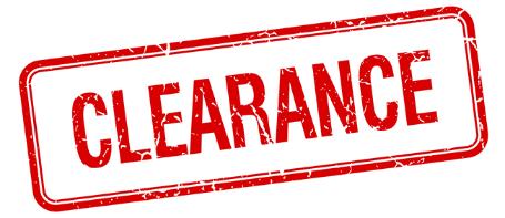 CLEARANCE