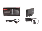 C5 RX35-AT-SU BLK Aluminum 3.5" Black SATA USB 2.0 External Enclosure