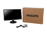 M3 PHILIPS 243V5LHSB Black 23.6" 5ms (Typ.) / 1ms (GTG) HDMI Widescreen LED Backlight LCD Monitor - Grade A 250 cd/m2 SC 10,000,000:1 (1,000:1) SKU: 102048