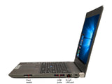 L12 TOSHIBA Grade A Laptop Z30-B Intel® Core™ i7-5600U Processor 4M Cache, up to 3.20 GHz 16 GB Memory 256 GB SSD 13.3" Windows 10 Pro 64-bit