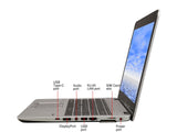 L14 HP Grade B Laptop EliteBook 840 G3 Intel® Core™ i7-6600U Processor 4M Cache, up to 3.40 GHz 16 GB Memory 512 GB SSD 14.0" Windows 10 Pro 64-bit SKU: 440110
