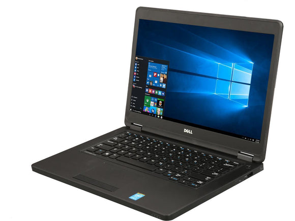 L4 DELL Grade A Laptop E5450 Intel® Core™ i5-5300U Processor 3M Cache, up to 2.90 GHz 4 GB Memory 250 GB HDD 14.0