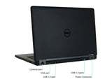 L20 DELL UP A Laptop E545X Intel® Core™ i5-5200U Processor 3M Cache, up to 2.70 GHz 8 GB Memory 500 GB SSD 14.0" Windows 10 Pro 64-Bit 3 year professional antivirus pre-installed