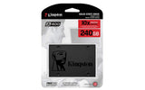 C1 Kingston A400 SSD 240GB SATA 3 2.5” Solid State Drive SA400S37/240G - Increase Performance SKU: 020020
