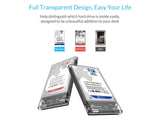 C2 2.5-Inch SATA to USB 3.0 Tool-Free Clear External Hard Drive Enclosure SKU: 010010