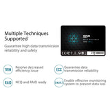 C3 Silicon Power 256GB SSD 3D NAND A55 SLC Cache Performance Boost SATA III 2.5" 7mm (0.28") Internal Solid State Drive SKU: 032023