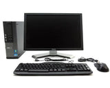 D2 Dell Optiplex 9XX Intel® Core™ i5-2400 Processor 6M Cache, up to 3.40 GHz 4GB 250GB Complete Systems w/22" LCD Monitor - GRADE A REFURBISHED Windows 8.1 Pro SKU: 260190