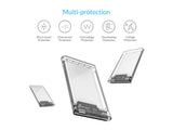 C2 2.5-Inch SATA to USB 3.0 Tool-Free Clear External Hard Drive Enclosure SKU: 010010
