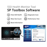 C3 Silicon Power 256GB SSD 3D NAND A55 SLC Cache Performance Boost SATA III 2.5" 7mm (0.28") Internal Solid State Drive SKU: 032023