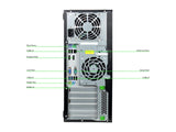 D28 HP A Grade Desktop Computer 800 G1 Intel® Core™ i7-4790 Processor 8M Cache, up to 4.00 GHz 16 GB 500 GB HDD Windows 10 Pro 64-Bit SKU: 416131