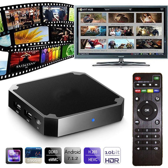 Android TV Box + 12 Months Subscription With Over 8000 channels to pick from. Ready to use On arrival