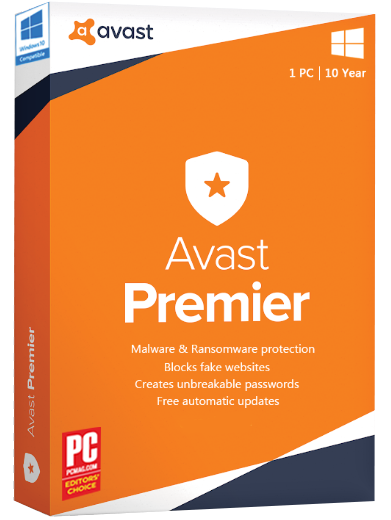 S6 Avast Premier 2019 10 year License key  (Limited time only)