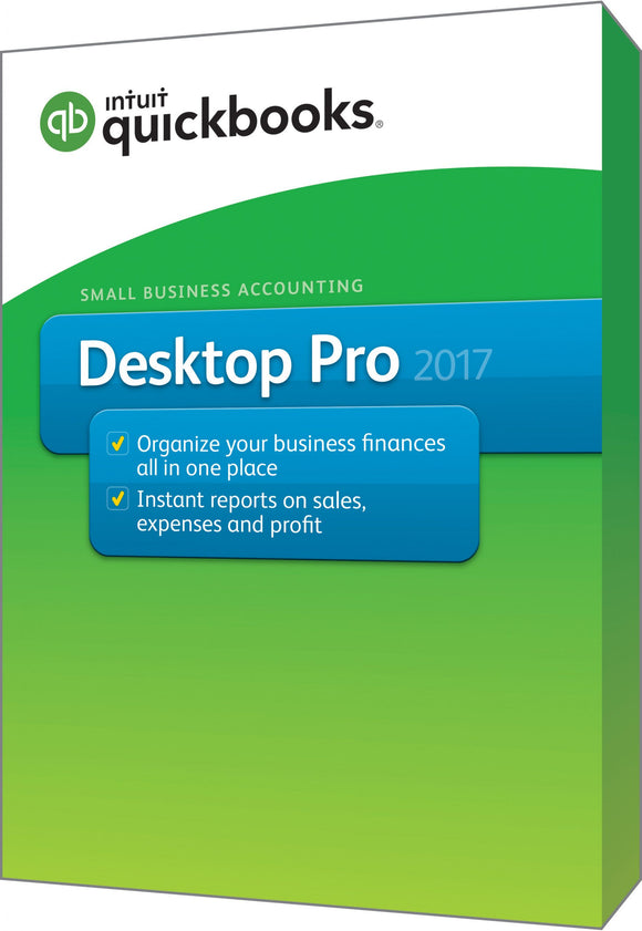 QUICKBOOKS 2017 PRO FOR WINDOWS