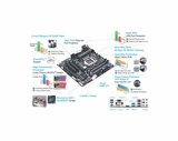 GIGABYTE GA-B85M-D3H LGA 1150 Intel B85 HDMI SATA 6Gb/s USB 3.0 Micro ATX Intel Motherboard