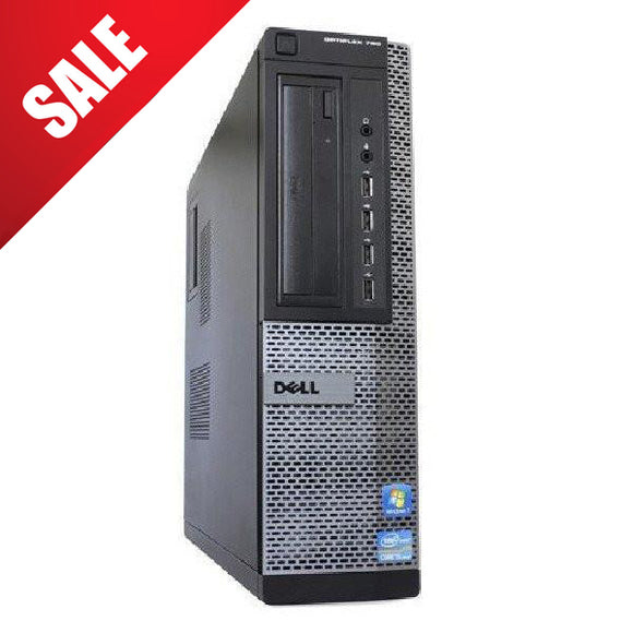 D31 Dell Optiplex 9010x Desktop PC Grade A Condition - Intel Core i7-3770 3.4GHz Max Turbo 3.9GHz 16GB Ram 500GB SSD DVD-RW Windows 10 Professional