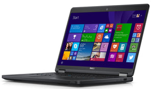 L20 DELL UP A Laptop E545X Intel® Core™ i5-5200U Processor 3M Cache, up to 2.70 GHz 8 GB Memory 500 GB SSD 14.0" Windows 10 Pro 64-Bit 3 year professional antivirus pre-installed