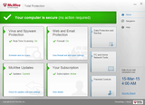 S4 Mcafee Total Protection 5 Year Premium License Subscription $49.99 When purchased with one of our PC's
