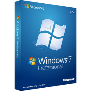 S7 Windows 7 Professional SP1 64bit (OEM) System Builder Key CODE 1 Pack [Old Version]
