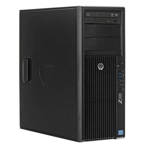 D17 HP Z420 Workstation -Intel® Xeon® Processor E5-1650 v2 12M Cache, 3.50 GHz - 32GB of RAM - 3TB Hard Drive - DVDRW - Quadro K4000 Video Card - Windows 10 Pro SKU: 610090